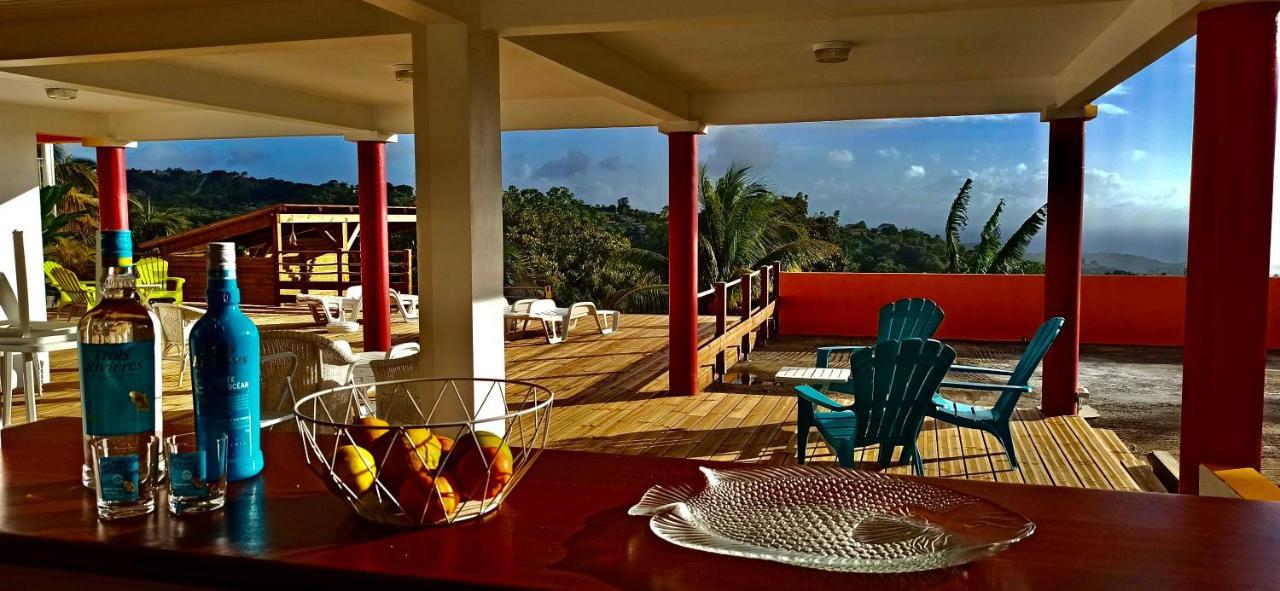 Villa Cosaroe 6-14 Pers Piscine Et Superbe Vue Mer Panoramique Riviere-Salee Экстерьер фото