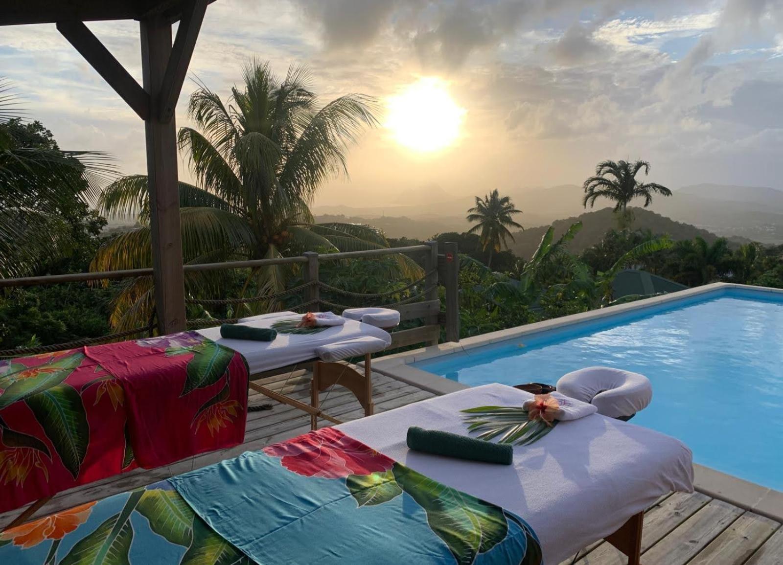 Villa Cosaroe 6-14 Pers Piscine Et Superbe Vue Mer Panoramique Riviere-Salee Экстерьер фото