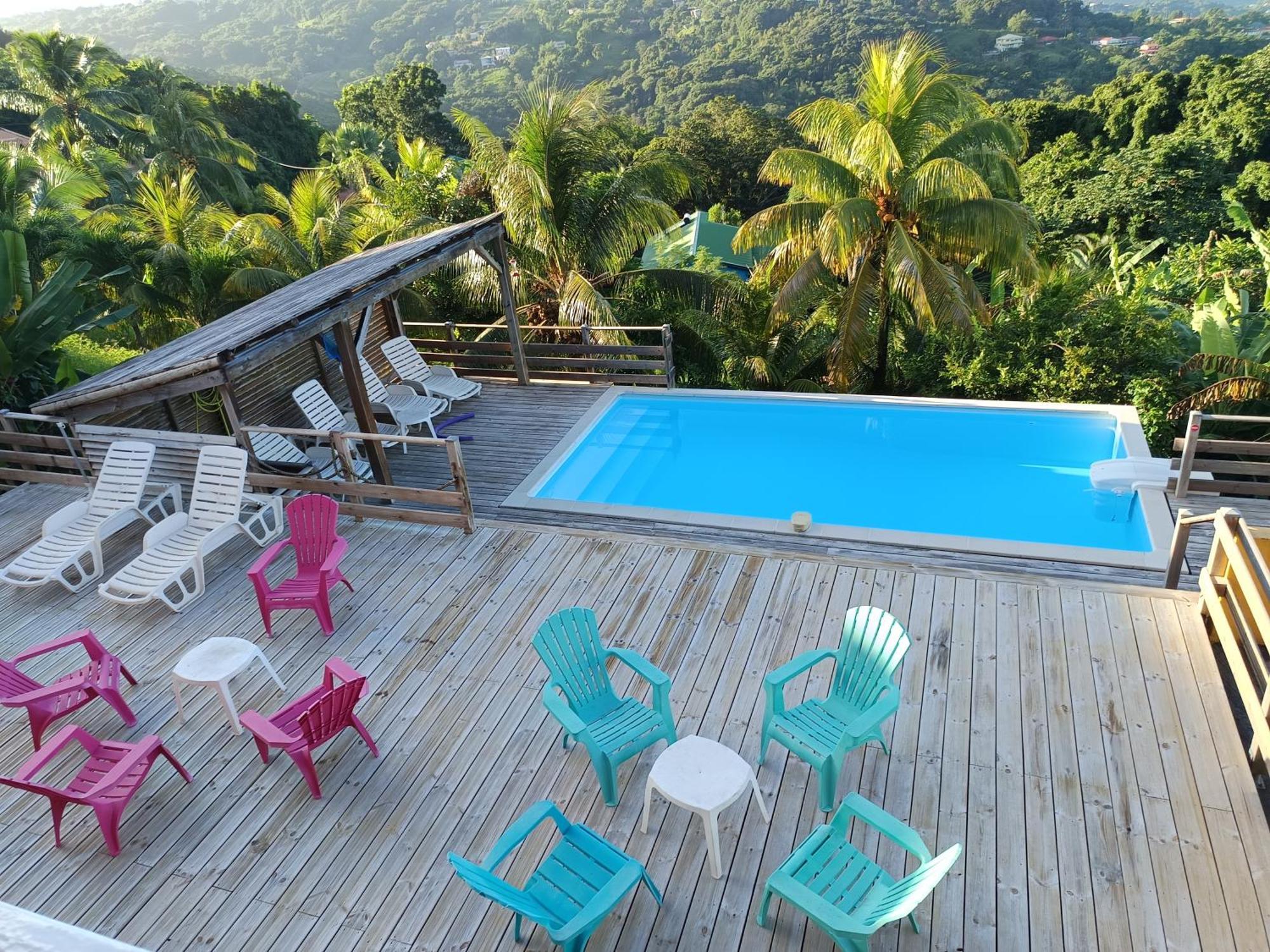 Villa Cosaroe 6-14 Pers Piscine Et Superbe Vue Mer Panoramique Riviere-Salee Экстерьер фото